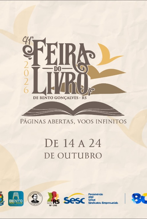 41ª Feira do Livro de Bento Gonçalves edição 2026