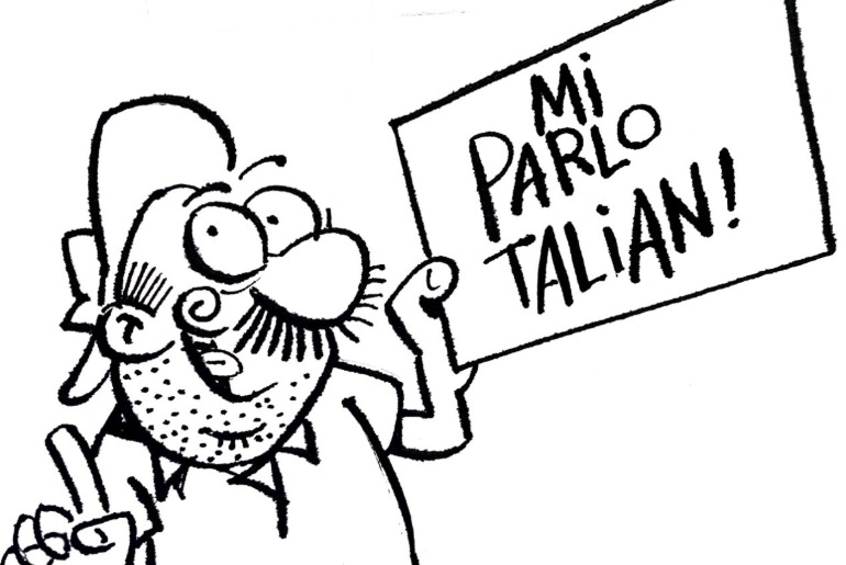 Talian, italiano e português